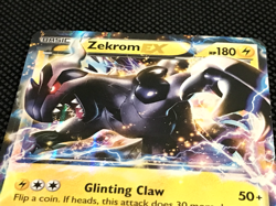 Zekrom EX 52/113 Legendary Treasures Holo Ultra Rare Pokemon TCG Card - Image 3