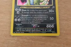 Pokemon Card Tyranitar 12/75 Vintage Holo Rare Neo Discovery - Image 4