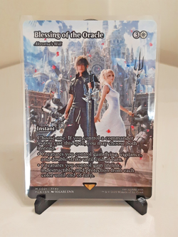 MTG Blessing of the Oracle - Akroma's Will - Showcase Mint NP English Final Fan - Image 1
