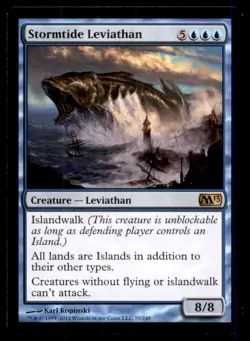 Stormtide Leviathan LP Light Play Magic 2013 MTG [11836] - Image 1