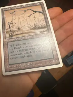 German Misprint Drudge Skeletons Swamp With Regenerate • NM/Unplayed • Mtg 1285 - Image 3