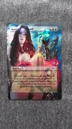 MTG - Austere Command - Foil Fanart - Image 1