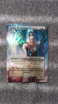 MTG - Karlov of the Ghost Council - Foil Fanart - Image 1