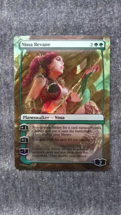 MTG - Nissa Revane - Foil Fanart - Image 1