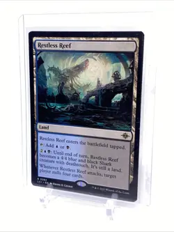 MTG - Restless Reef - The Lost Caverns of Ixalan - Regular - NM+ - Image 4