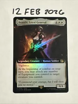Beatrix, Loyal General (Extended Art) Final Fantasy Foil - Image 1