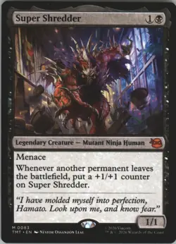 NM Super Shredder, MTG, TMNT, Magic the Gathering, 83 - Image 1