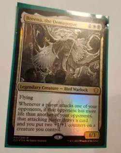 Breena, the Demagogue Mythic Foil MTG ✔actual photo✔ ✘stock image ✘ - Image 1