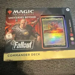 Magic: The Gathering Universes Beyond Fallout Hail Caesar Commander Foil-Etched - Image 1
