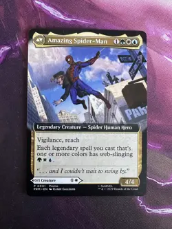 Peter Parker Amazing Spider-Man Disney Exclusive Promo MTG - Image 2