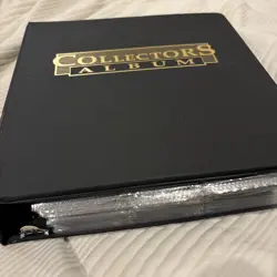 Magic The Gathering Collection Vintage Mtg Huge Binder - Image 1