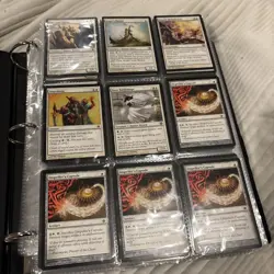 Magic The Gathering Collection Vintage Mtg Huge Binder - Image 2