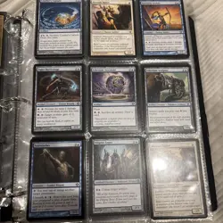 Magic The Gathering Collection Vintage Mtg Huge Binder - Image 4