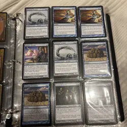 Magic The Gathering Collection Vintage Mtg Huge Binder - Image 5