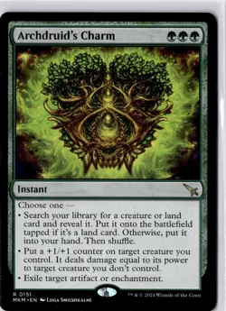Archdruid's Charm Murders at Karlov Manor Regular NM R 0151 - Image 1