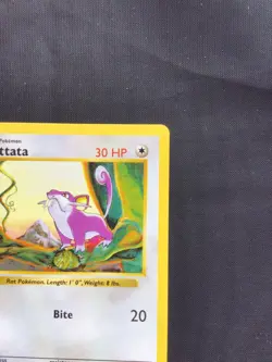 Pokemon Cards: Base Set 1st Edition Common: Rattata 61/102 - Image 3