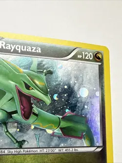 2015 Rayquaza XY64 XY Black Star Promo Holo Pokemon Card LP - Image 2