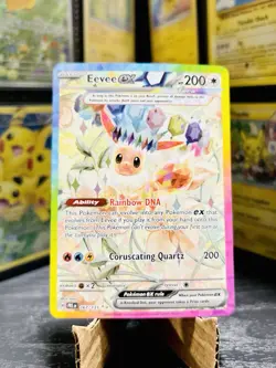 Eevee EX 167/131 Illustration Rare Holo Pokemon Card NM Condition Never Played - Image 1