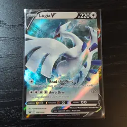 Lugia V SWSH301 SWSH: Sword & Shield Promo Cards Holo LP+ - Image 1