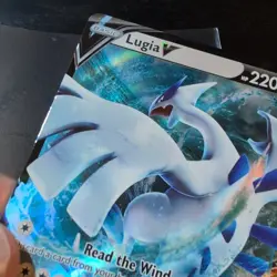 Lugia V SWSH301 SWSH: Sword & Shield Promo Cards Holo LP+ - Image 2