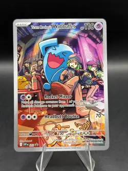 Team Rocket's Wobbuffet 203 Sv: Scarlet & Violet Promo Cards Holo - Image 1
