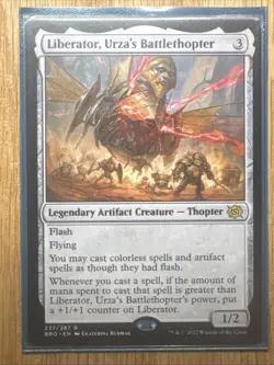 Liberator, Urza's Battlethopter - MTG - The Brothers' War #237 - Image 1