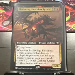 Wizards of the Coast Bladewing, Deathless Tyrant 85 Rare Extended Art Commander… - Image 1
