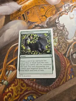 Veil Of Summer White Border MTG Mystery Booster 2 - Pack Fresh - - Image 1