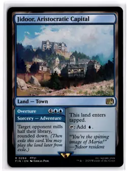 Jidoor, Aristocratic Capital 284 Rare FINAL FANTASY Magic: The Gathering NM - Image 1