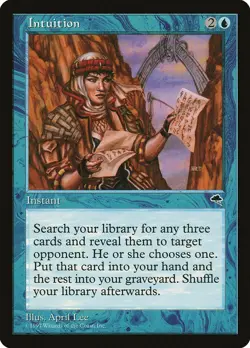 Magic: The Gathering - Intuition Tempest *LP/NM* - Image 1