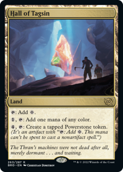 x4 Hall of Tagsin BRO MTG 263/287 RARE M/NM 4x - Image 1