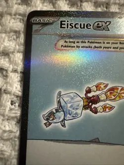 POKEMON TCG EISCUE EX 222/197 SV03: Obsidian Flames 🔥 NM *FREE SHIPPING - Image 4