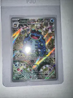 Pokemon TCG Seismitoad Illustration Rare Black Bolt 105/086 English - Image 1