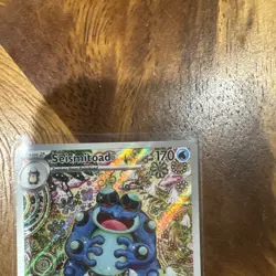 Pokemon TCG Seismitoad Illustration Rare Black Bolt 105/086 English - Image 3