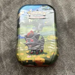 Pokemon TCG Mega Evolution Ascended Heroes Mini Tin Zorua & Cramorant New Sealed - Image 1