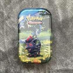 Pokemon TCG Mega Evolution Ascended Heroes Mini Tin Zorua & Cramorant New Sealed - Image 2