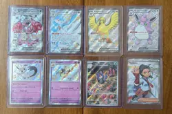 28 Pokemon TCG Paldean Fates Hit Lot – SIRs, Shiny EXs, Baby Shinies, FA, Promos - Image 1