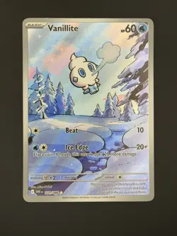 Vanillite Illustration Rare 111/086 Pokemon SV White Flare - NM - Image 1