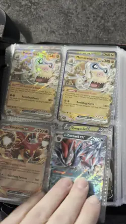Pokemon Binder Tcg Has 400 Cards Inside Some Irs Alot Of Regulare Ex’s Etc - Image 2