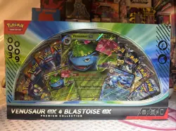 Pokemon TCG Venusaur Ex & Blastoise Ex Premium Collection SEALED - Image 1