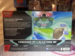 Pokemon TCG Venusaur Ex & Blastoise Ex Premium Collection SEALED - Image 2