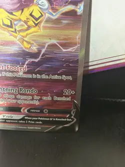 Pokemon Raikou V Full Art Ultra Rare Crown Zenith GG41/GG70 Galarian Gallery - Image 5
