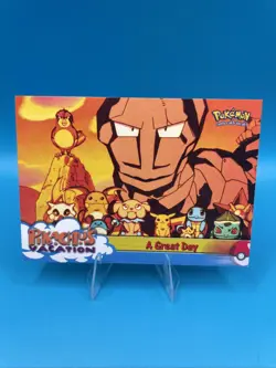 Pokemon TCG A Great Day Pokemon Topps Pikachu's Vacation 58 - Image 1