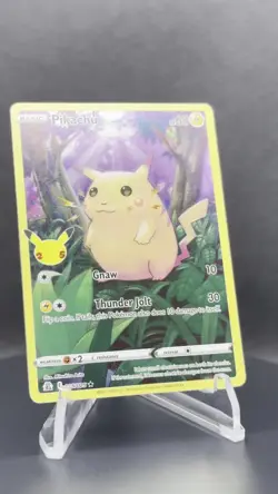 ⚡🎊 Pokemon TCG – Pikachu 005/025 – Celebrations – 25th Anniversary Holo – MP - Image 2