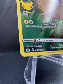 ⚡🎊 Pokemon TCG – Pikachu 005/025 – Celebrations – 25th Anniversary Holo – MP - Image 5