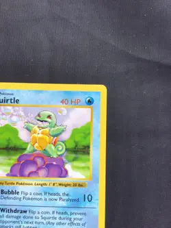 Pokemon Cards: Base Set 1st Edition Common: Squirtle 63/102 - Image 3