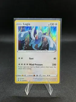 Pokemon TCG Vivid Voltage Lugia #132/185 Holo Rare LP Condition - Image 1