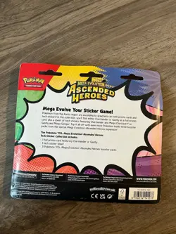Pokemon Mega Evolution Ascended Heroes Tech Sticker Collection Charmander - Image 2