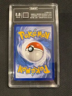 2022 POKEMON SWORD & SHIELD BLACK STAR PROMO #SWSH213 LUCARIO V FULL ART TAG 8.5 - Image 2