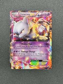 Mewtwo EX XY107 Black Star Promo Ultra Rare Holo - NM/LP - 2016 - Pokemon TCG - Image 1